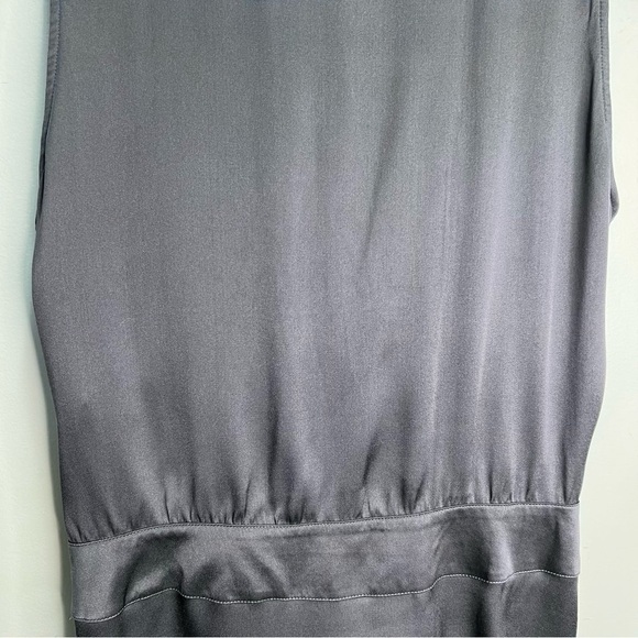 Tory Burch Silk Sleeveless Top with Tie Waist Size 12 - Picture 10 of 13